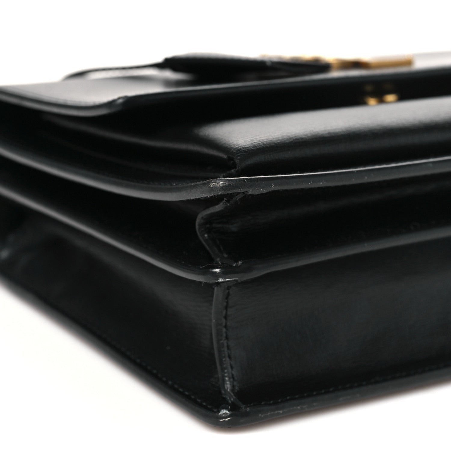 Saint Laurent Calfskin Medium Monogram Sunset Black Sunset Black 8 of 9