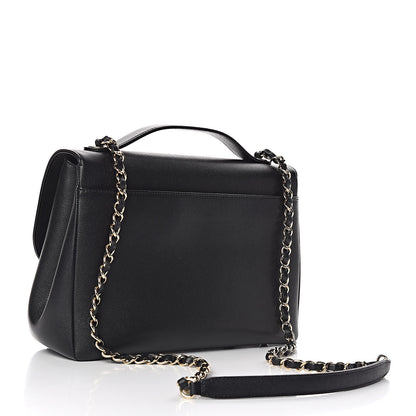 Chanel Caviar Quilted Large Business Affinity Flap Black 3 of 11