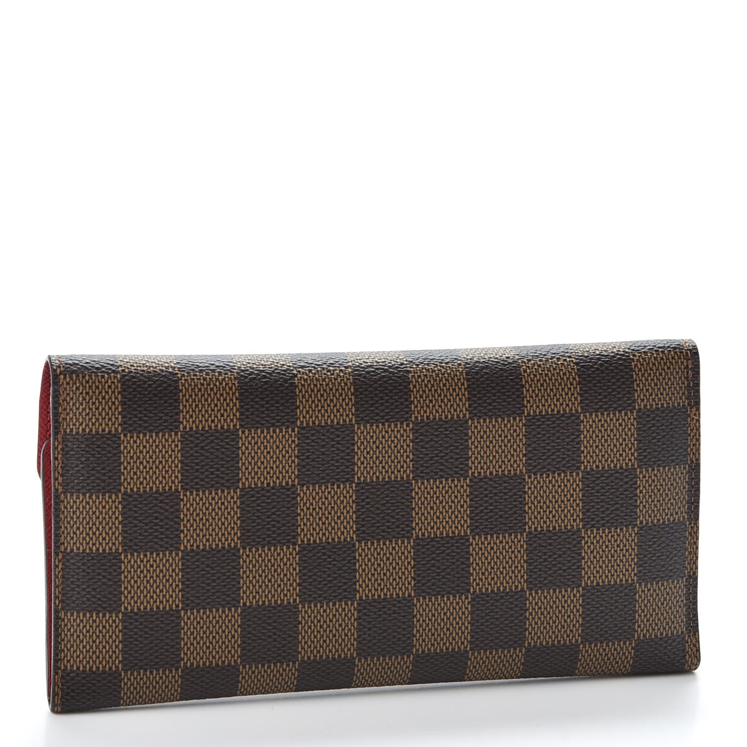 Louis Vuitton Damier Ebene Josephine Wallet Red 2 of 9
