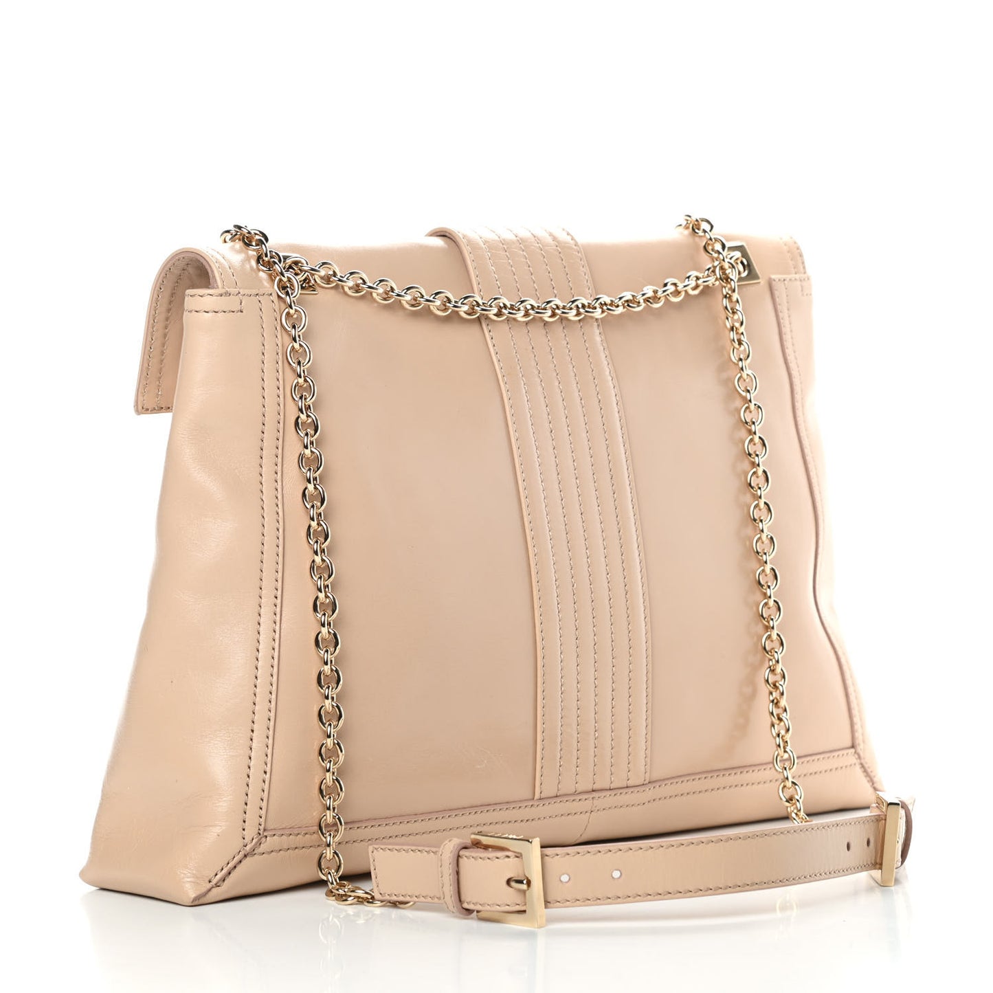 Vitello Acqua Maxi Baguette Shoulder Bag Makeup