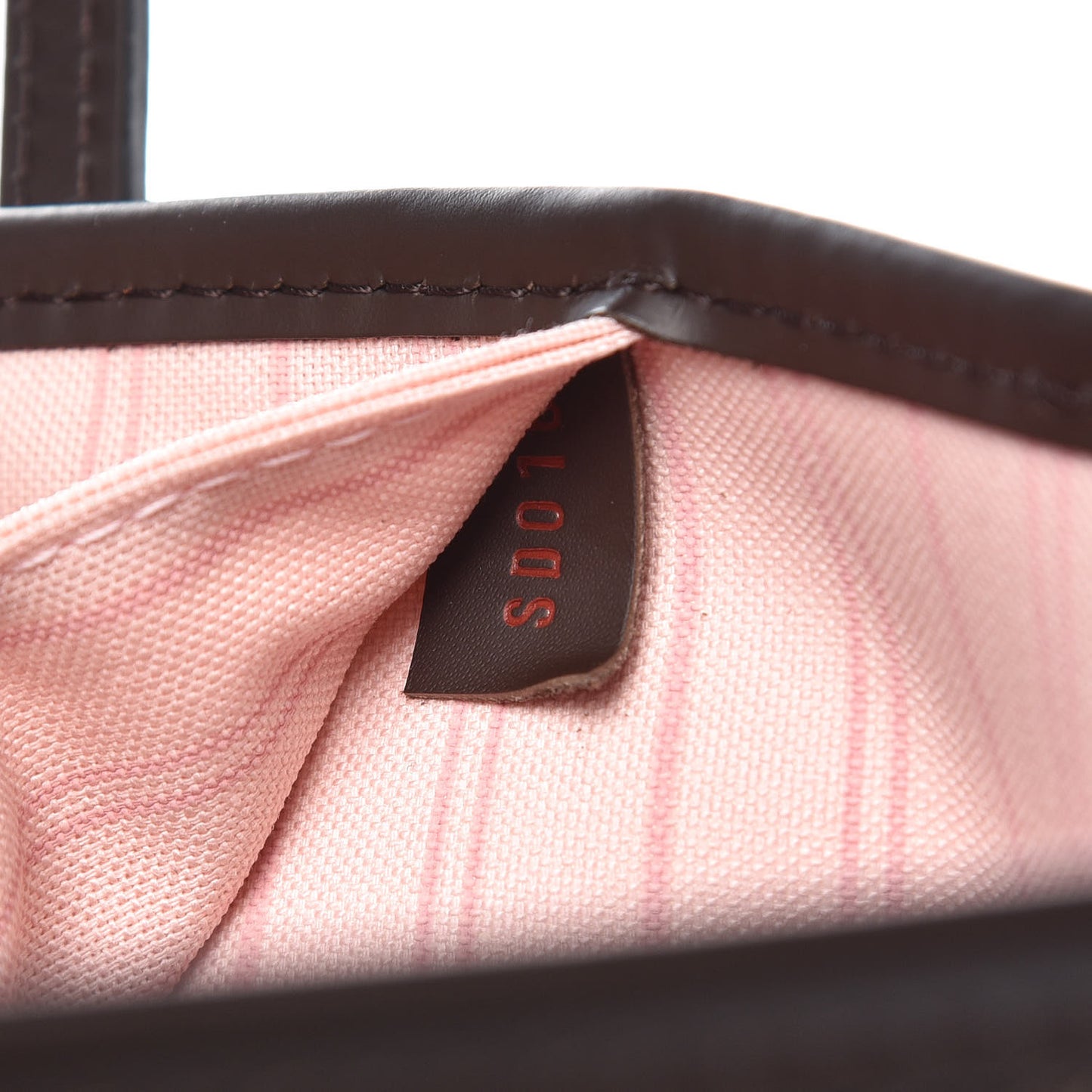 Damier Ebene Neo Neverfull MM Rose Ballerine