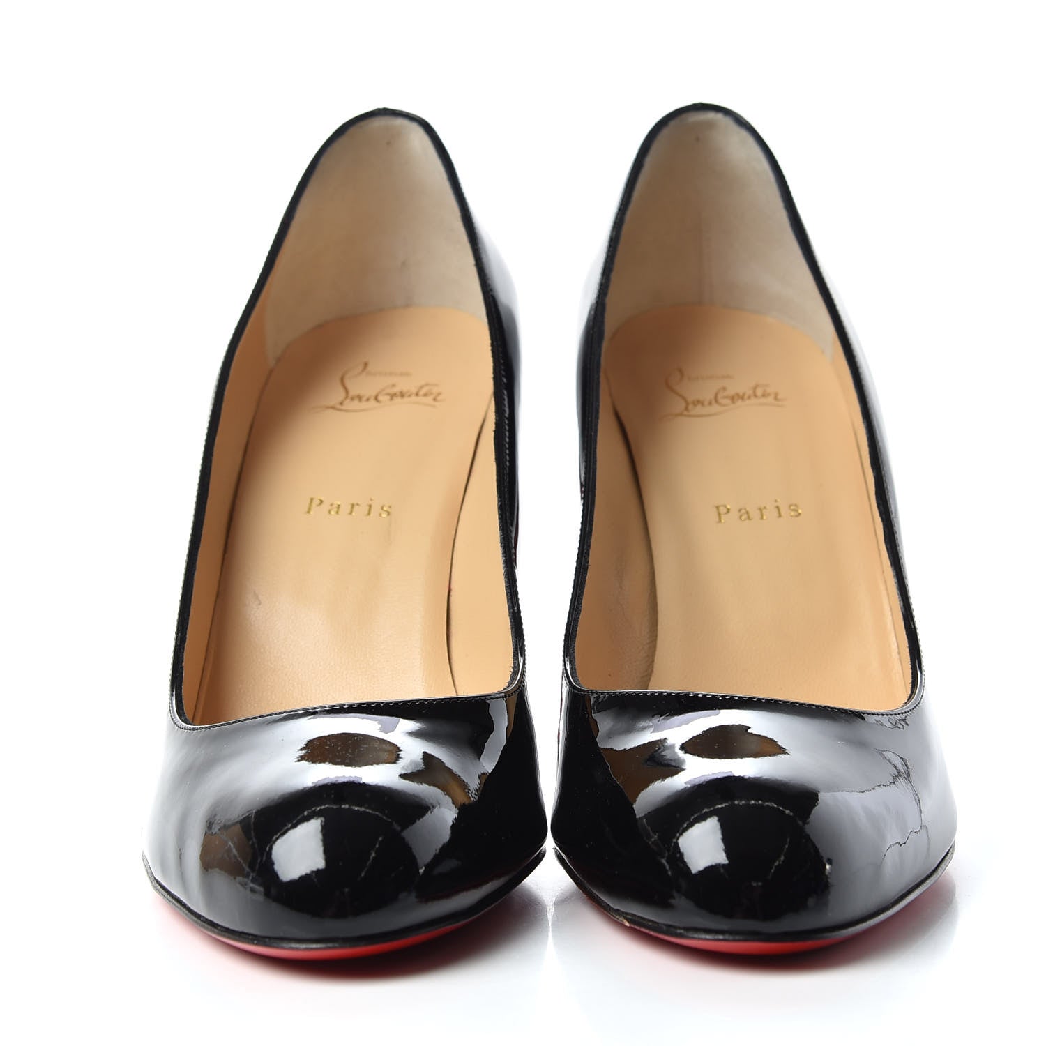 Christian Louboutin Patent Simple 85 Pumps 42 Black 2 of 10