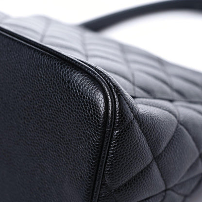 Chanel Caviar Quilted Medallion Tote Black 11 of 11