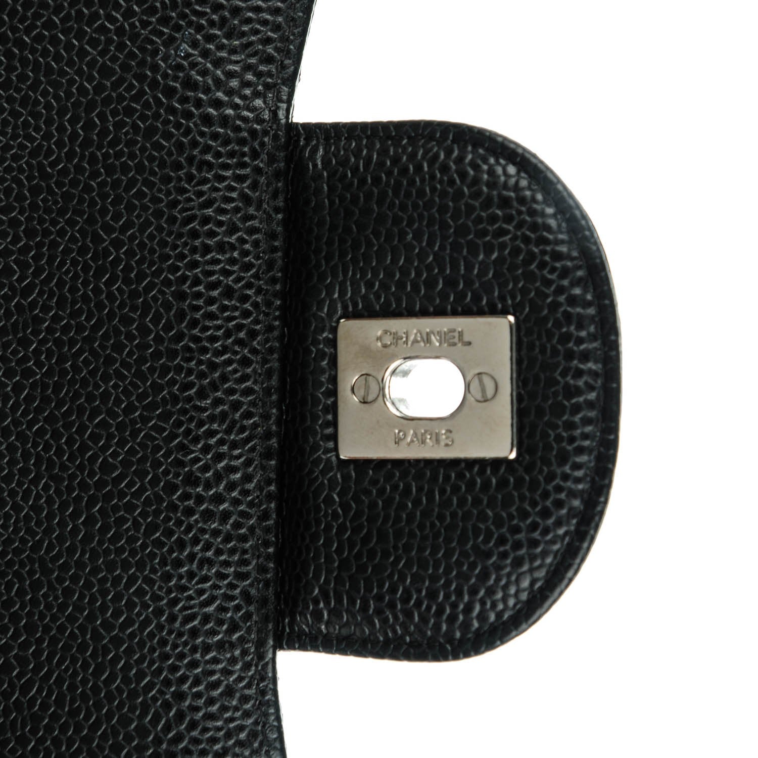 Chanel Caviar Quilted Jumbo Double Flap Black 8 of 8