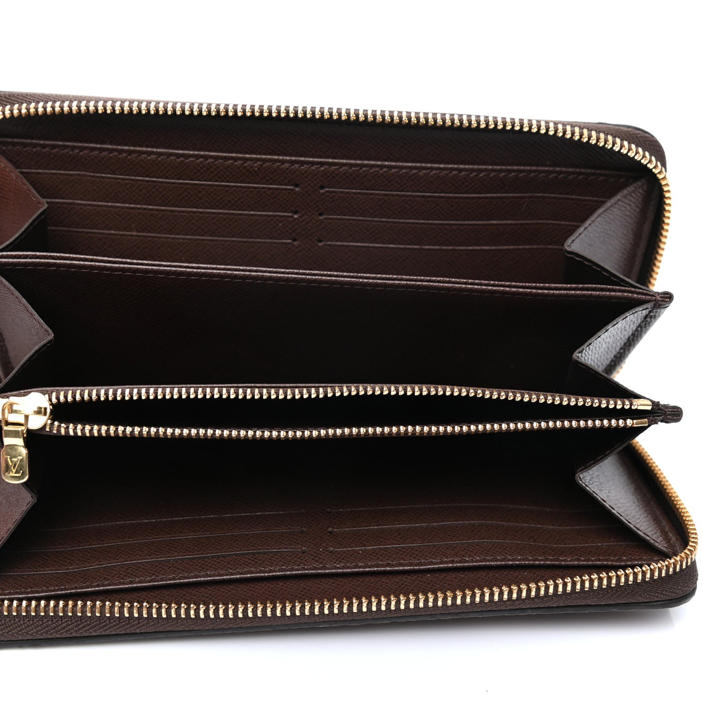 Damier Ebene Zippy Wallet