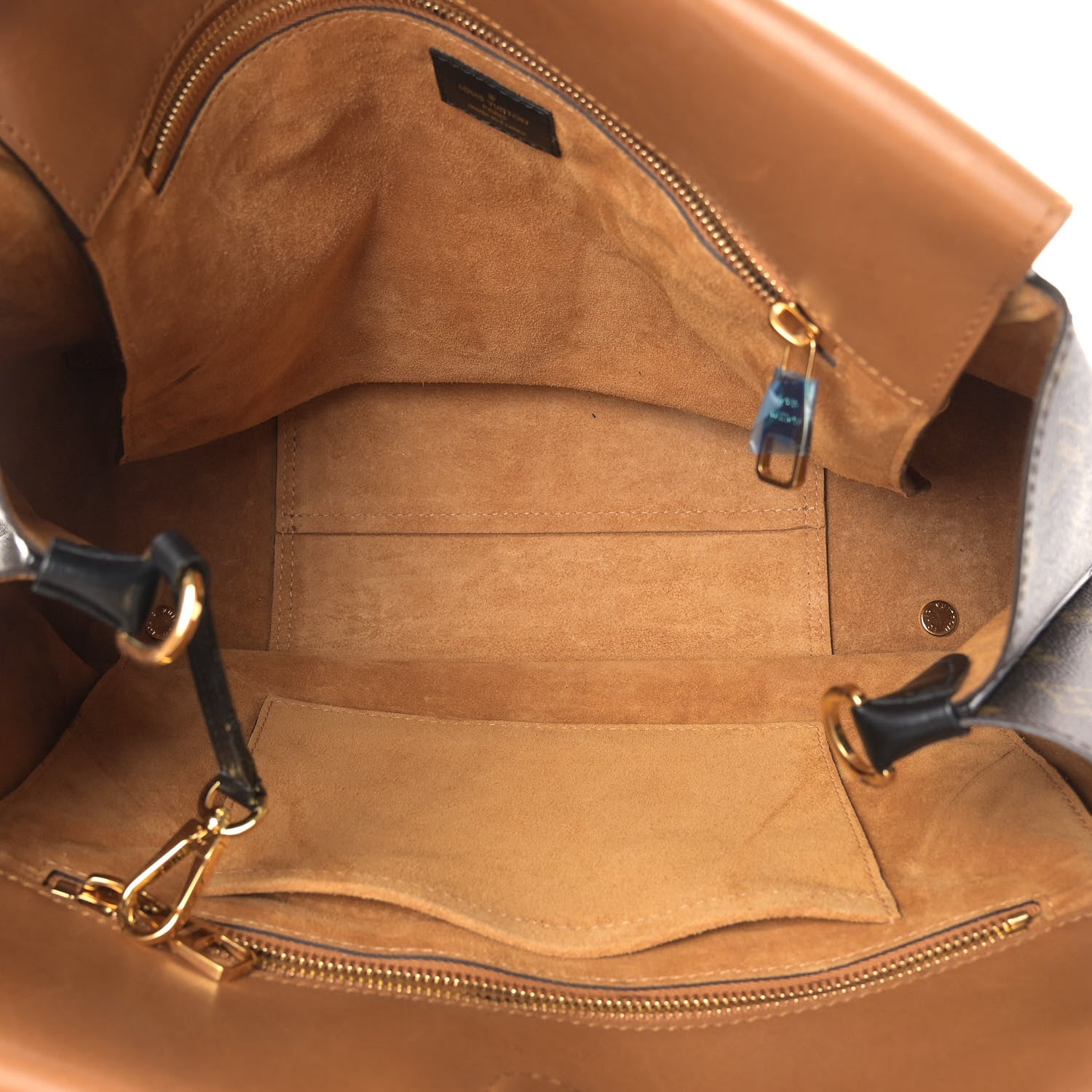 Louis Vuitton Monogram Cuir Orfevre Tote W PM Noisette 5 of 23
