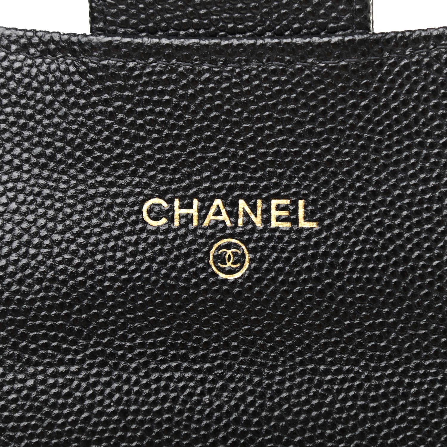 Chanel Caviar Quilted Medium Gusset Flap Wallet Black 6 of 8