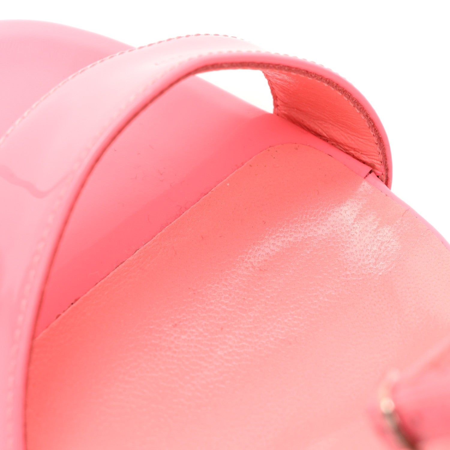 Christian Louboutin Patent Loubigirl 100 Sandals 37 Pink 11 of 11