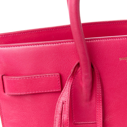 Saint Laurent Calfskin Small Sac De Jour Lipstick Pink 15 of 16