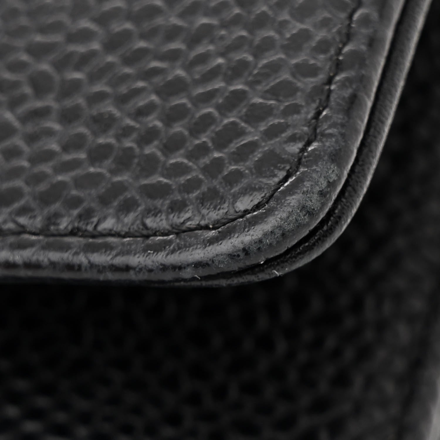 Chanel Caviar Timeless CC Wallet On Chain WOC Black 12 of 15