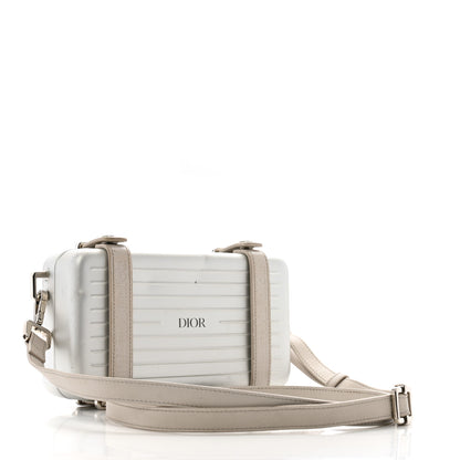 Christian Dior X RIMOWA Aluminum Personal Clutch On Strap Silver 3 of 18