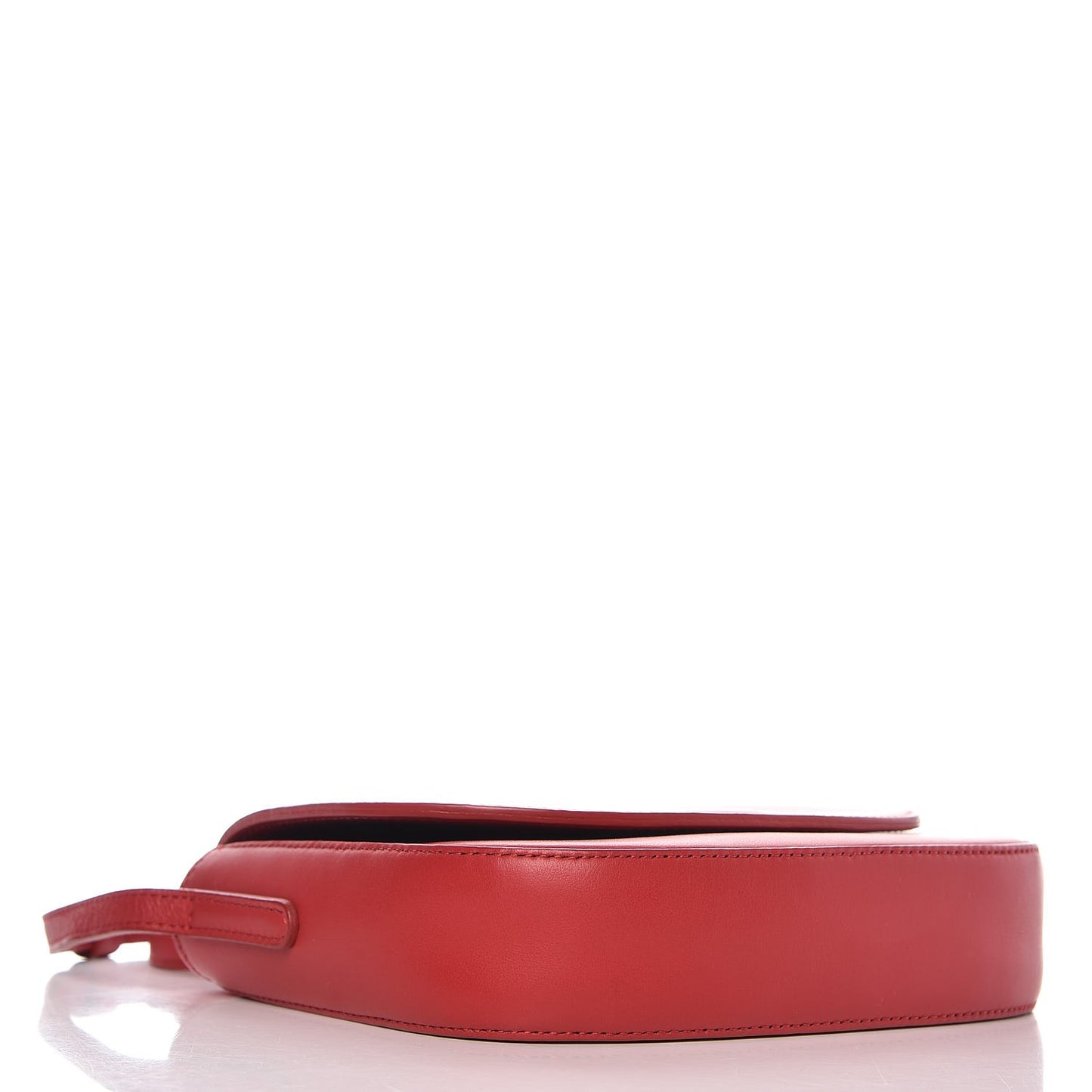 Calfskin Mini Flap Crossbody Bag Flamma