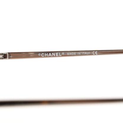 Chanel Metal Frameless Sunglasses 4002 Blue 6 of 8