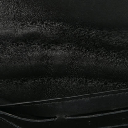 Louis Vuitton Calfskin Love Lock New Wave Long Wallet Black 8 of 14