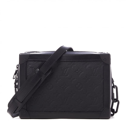 Louis Vuitton Taurillon Monogram Soft Trunk Black 1 of 7