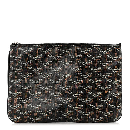 Goyard Goyardine Senat Pochette PM Black Gold 1 of 10