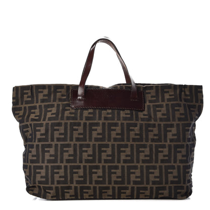 Fendi Zucca Tote Tobacco 1 of 9