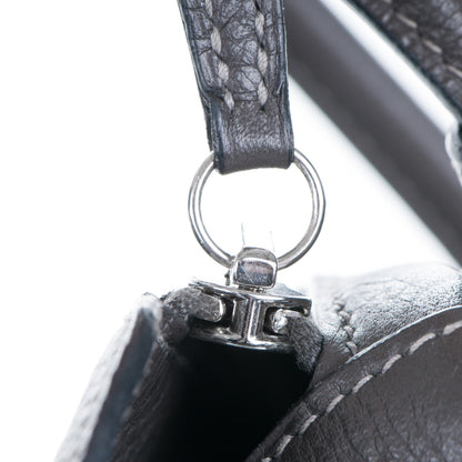 Hermes Taurillon Clemence Lindy 30 Graphite 18 of 20