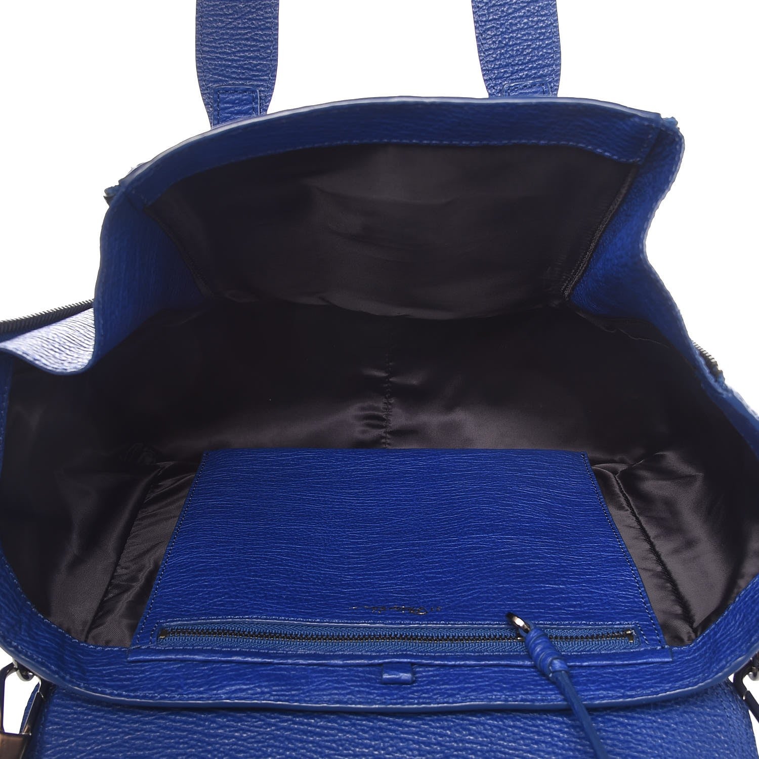 3.1 Phillip Lim 3.1 Medium Pashli Satchel Cobalt Blue 6 of 9