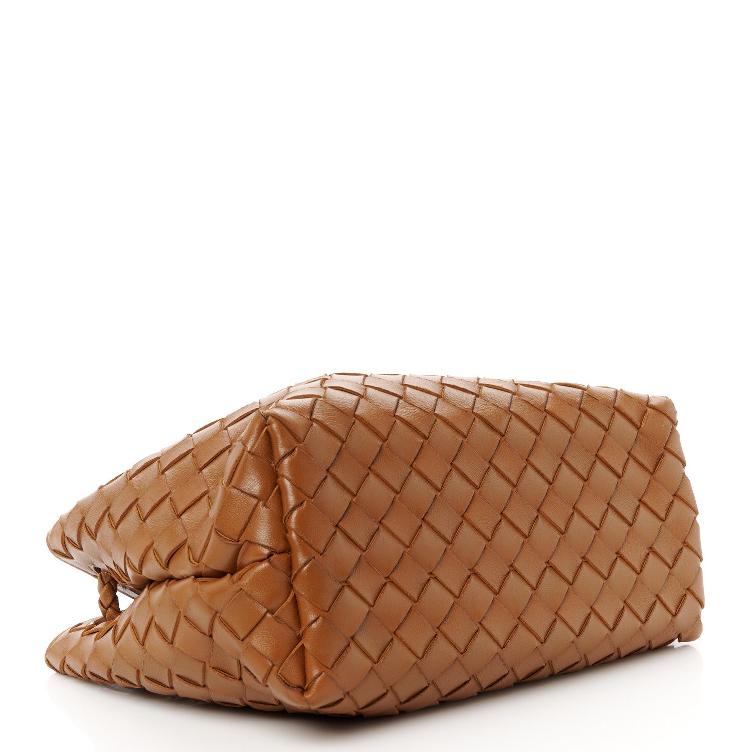 Bottega Veneta Nappa Intrecciato Small Andiamo Shoulder Bag Amber 4 of 13