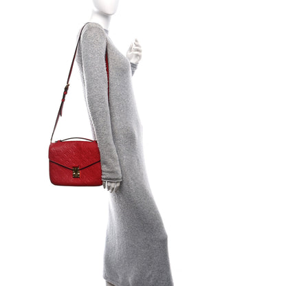 Louis Vuitton Empreinte Pochette Metis Scarlet 2 of 14