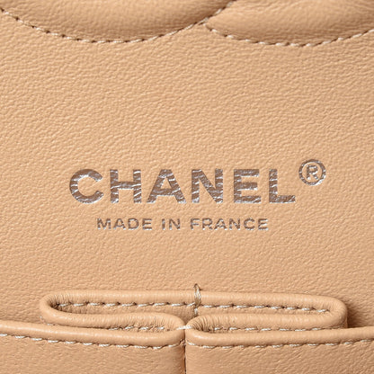 Chanel Caviar Quilted Medium Double Flap Beige Clair 7 of 8