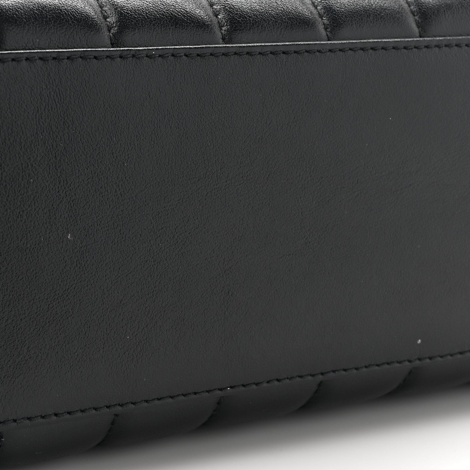 Saint Laurent Calfskin Y Quilted Monogram Small Loulou Chain Satchel Black 12 of 13