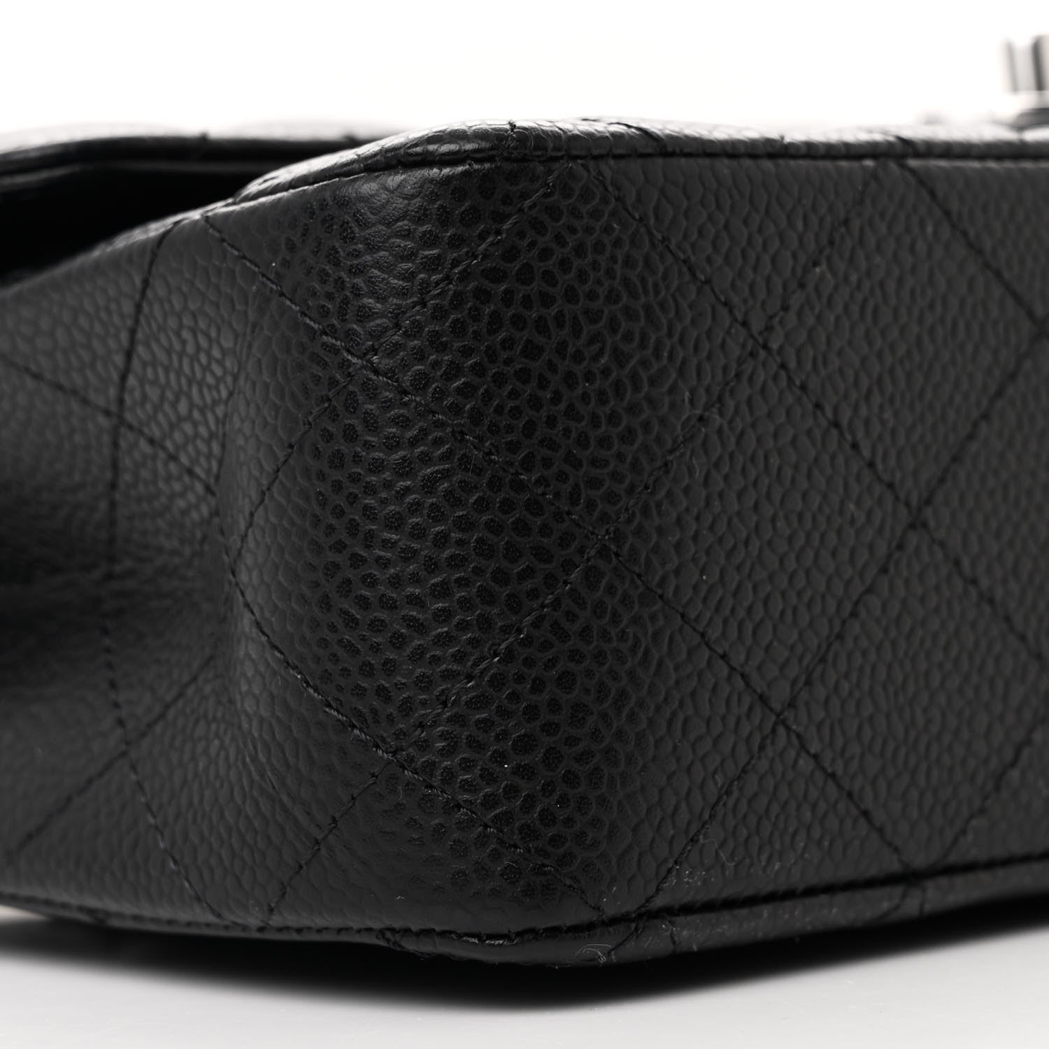 Chanel Caviar Quilted Medium Double Flap Black 9 of 11