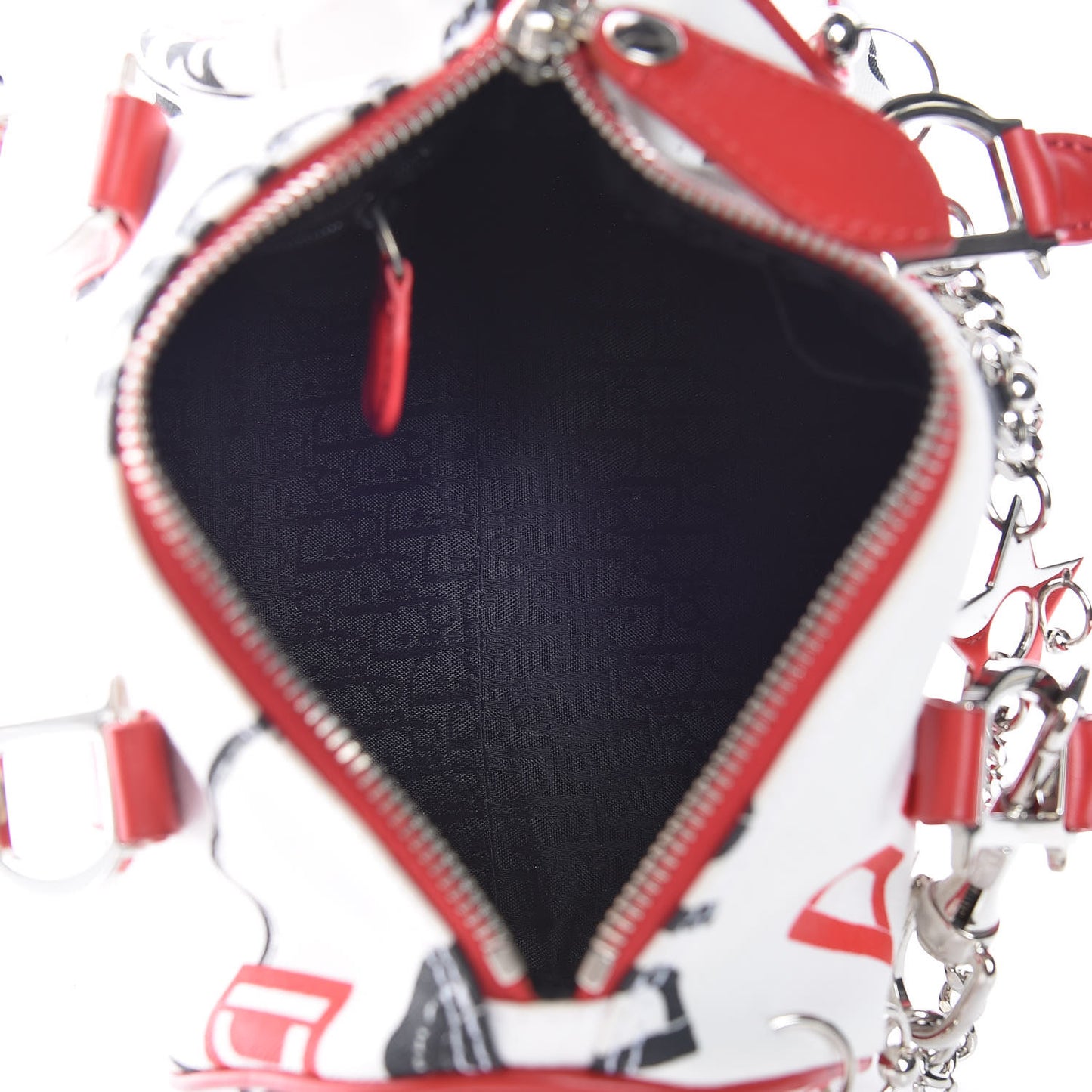 Canvas Hardcore Pierced Boston Black Red White