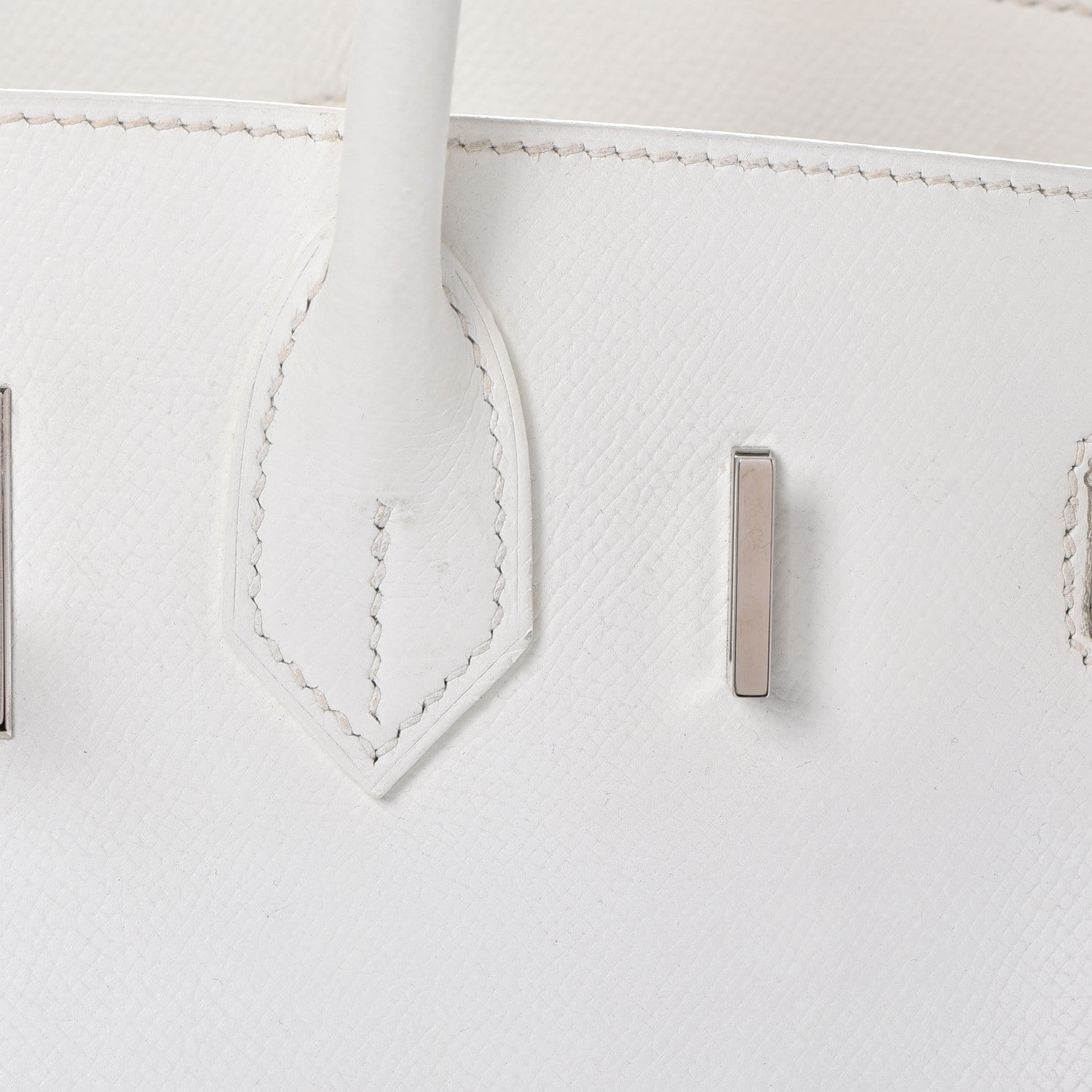 Hermes Epsom Birkin 30 White 21 of 36