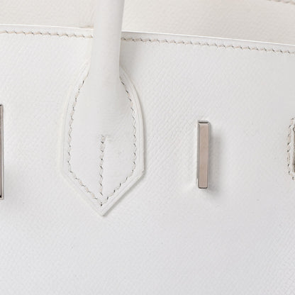 Hermes Epsom Birkin 30 White 21 of 36