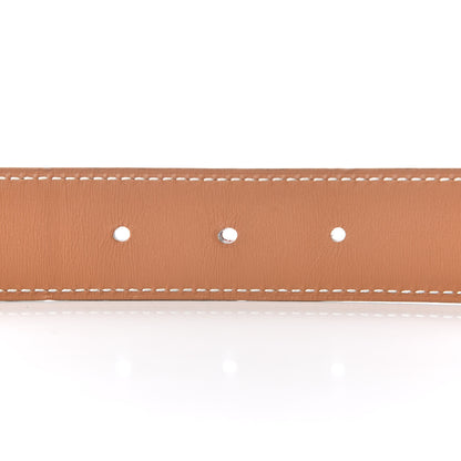 Hermes Swift 32mm Belt Strap 90 Rouge H Gold 4 of 6