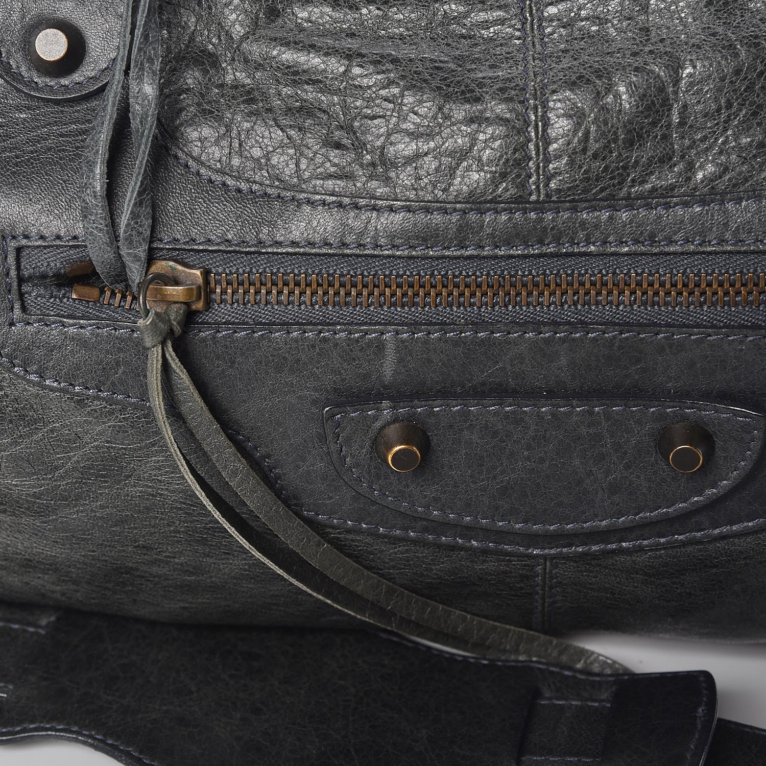 Balenciaga Agneau Classic Hardware Part Time Anthracite 15 of 19