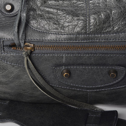 Balenciaga Agneau Classic Hardware Part Time Anthracite 15 of 19