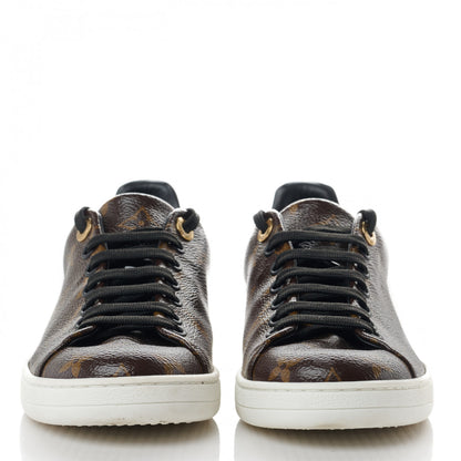 Louis Vuitton Patent Monogram Frontrow Sneakers 36.5 2 of 8