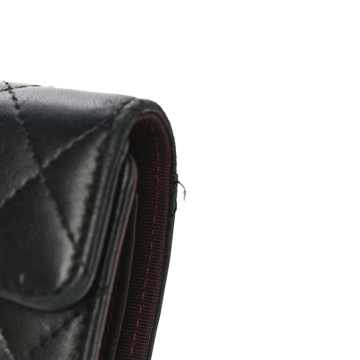Chanel Lambskin Quilted 4 Key Holder Black 11 of 12