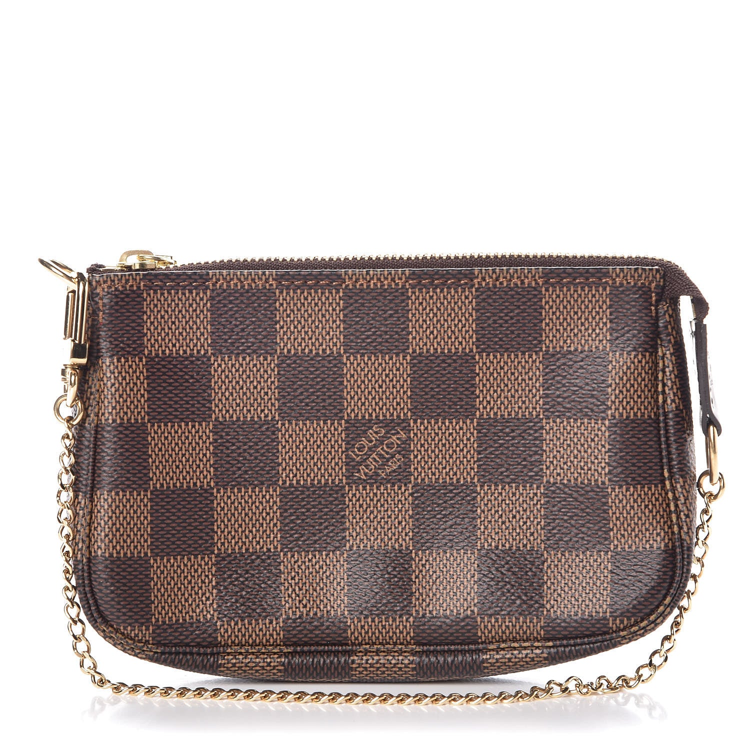 Louis Vuitton Damier Ebene Mini Pochette Accessories 1 of 7