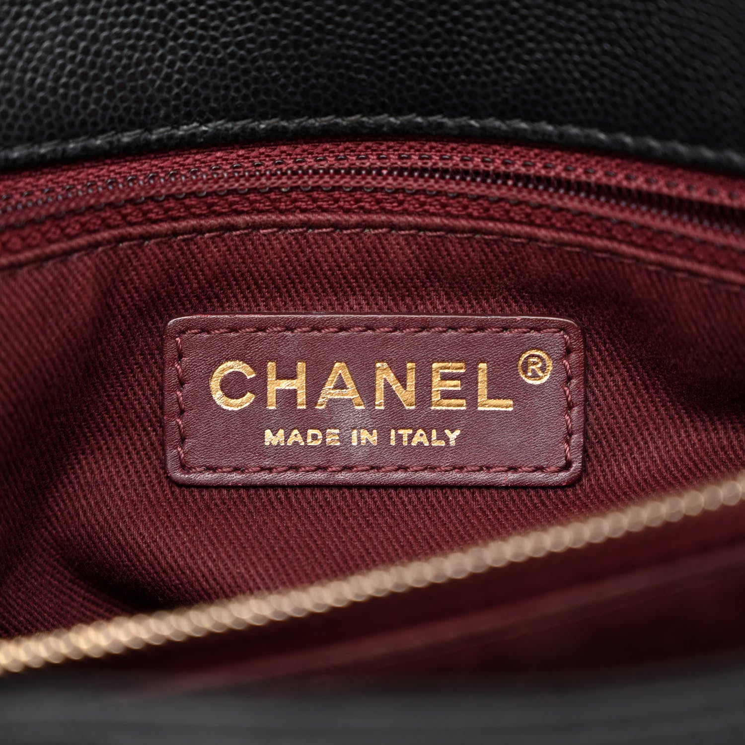 Chanel Caviar Quilted Medium Coco Handle Flap Black 6 of 11