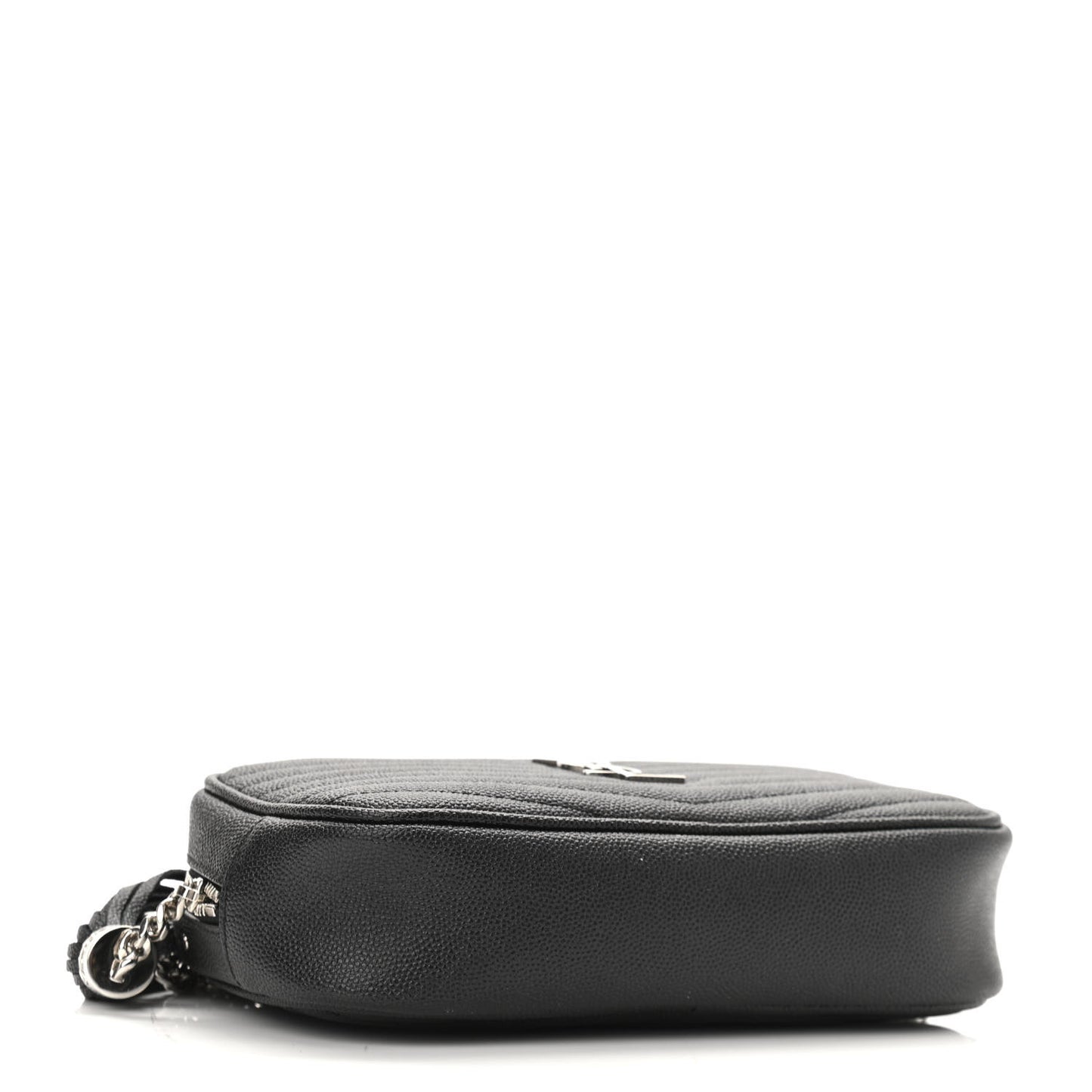 Grain De Poudre Matelasse Monogram Mini Lou Camera Bag Black
