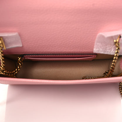 Gucci Textured Dollar Calfskin Mini Diana Chain Bag Wild Rose 4 of 11