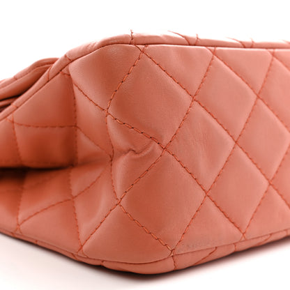 Chanel Lambskin Quilted 2.55 Reissue 227 Flap Orange 9 of 11