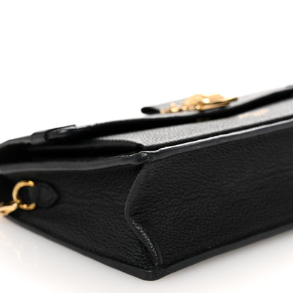 Louis Vuitton Empreinte Vavin Chain Wallet Black 8 of 9