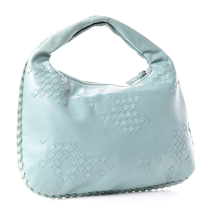 Bottega Veneta Nappa Intrecciato Medium Veneta Hobo Seafoam 3 of 10