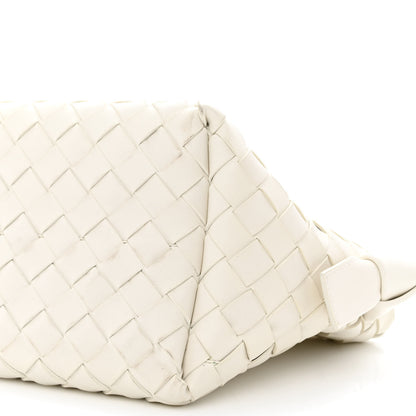 Bottega Veneta Nappa Intrecciato Tie Shoulder Bag White 9 of 9