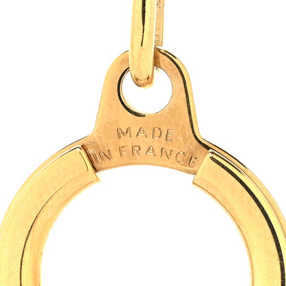 Louis Vuitton Pochette Extender Key Ring Gold 4 of 4