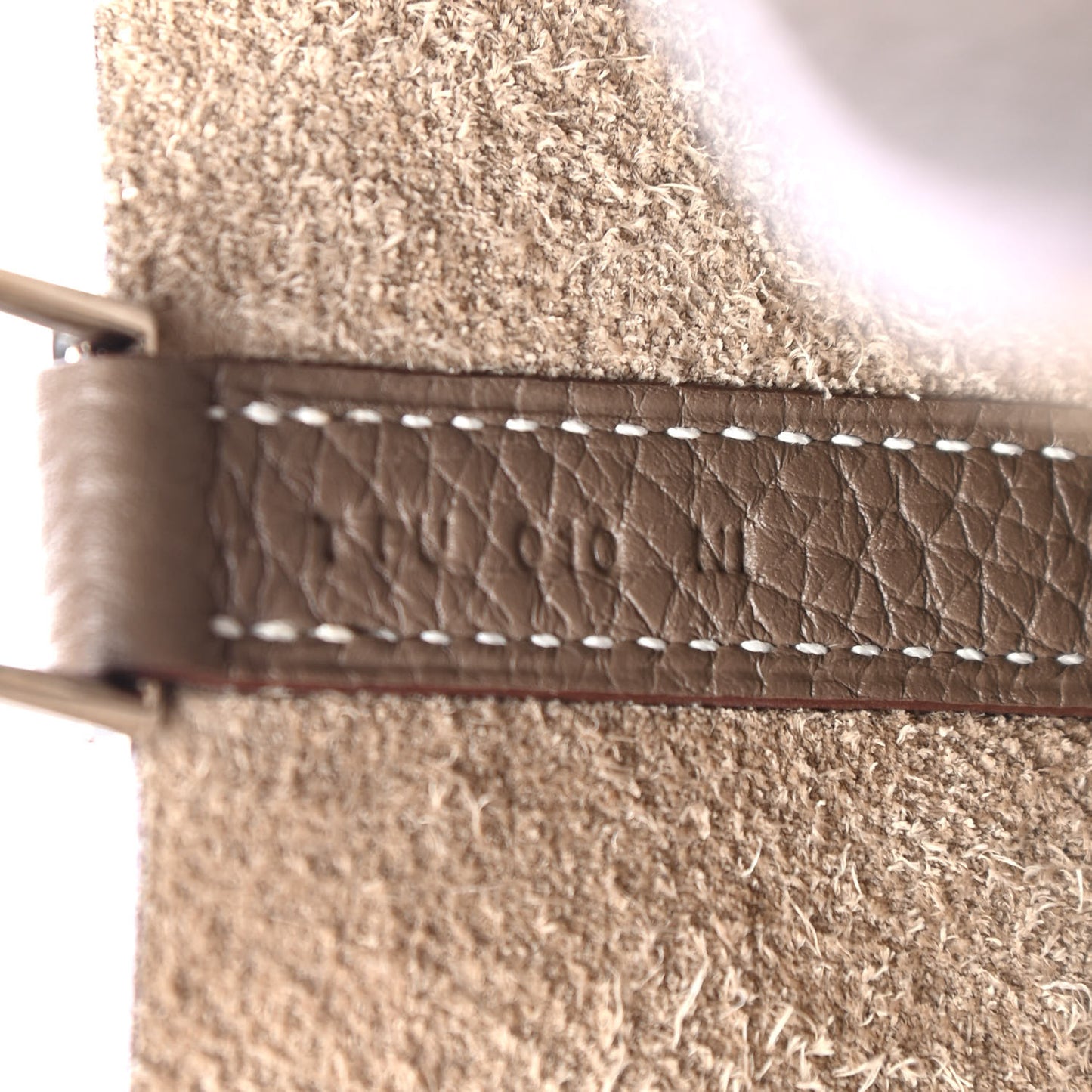 Taurillon Clemence Picotin Lock 22 MM Etoupe