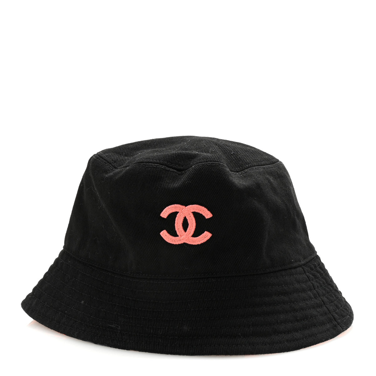 Chanel Reversible Bucket Hat Chanel SS 2024 Denim with Sequin CC and Clover Print  main image 2