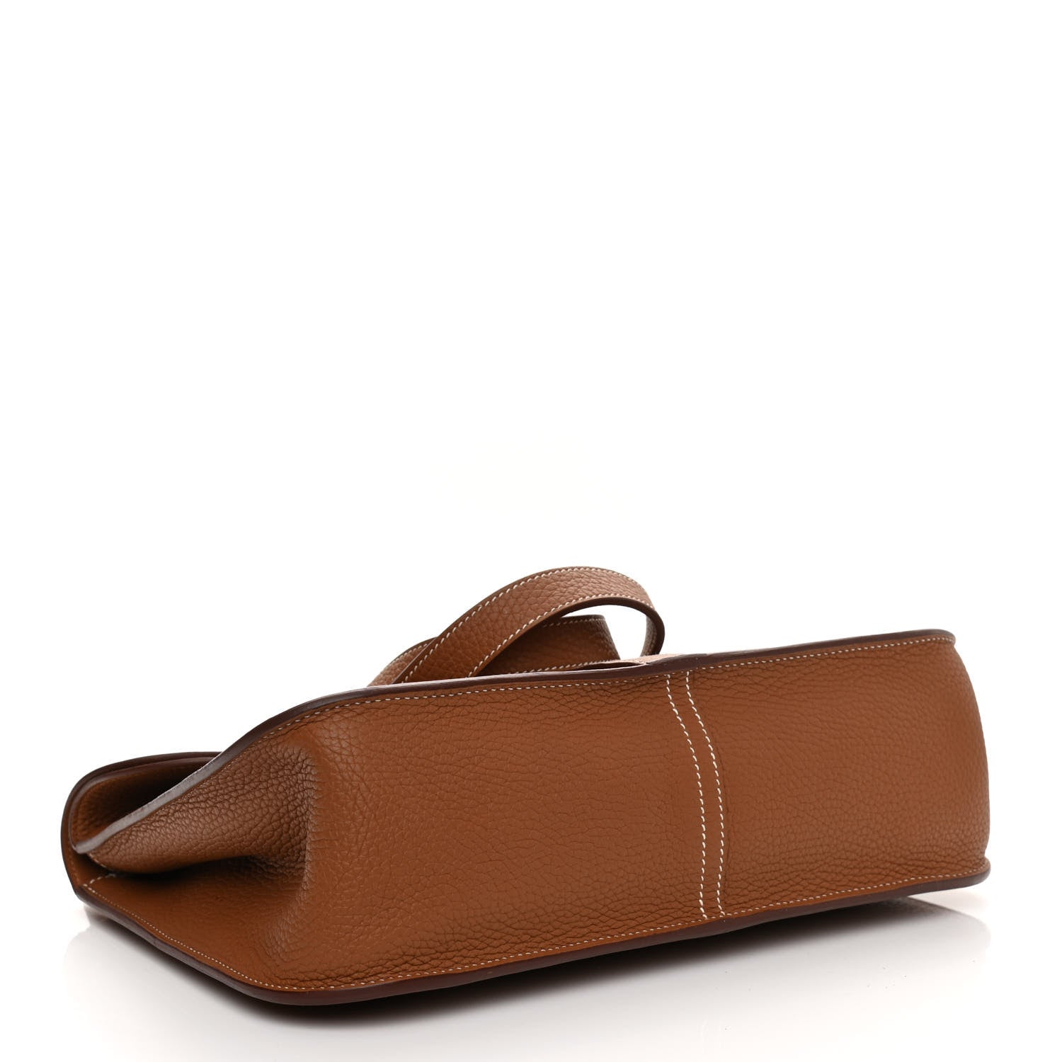 Hermes Taurillon Clemence Halzan 31 Gold 5 of 12