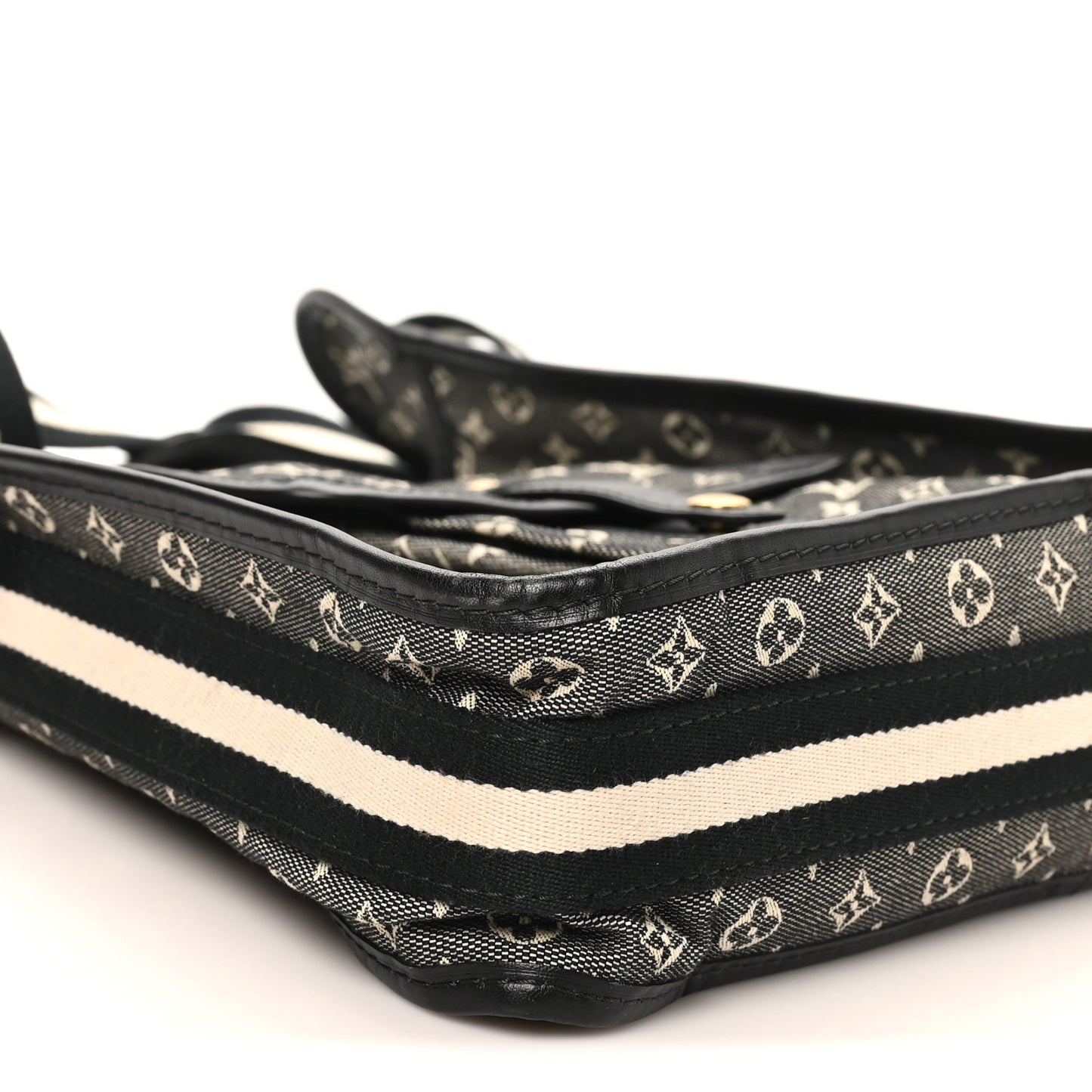 Mini Monogram Besace Mary Kate Black