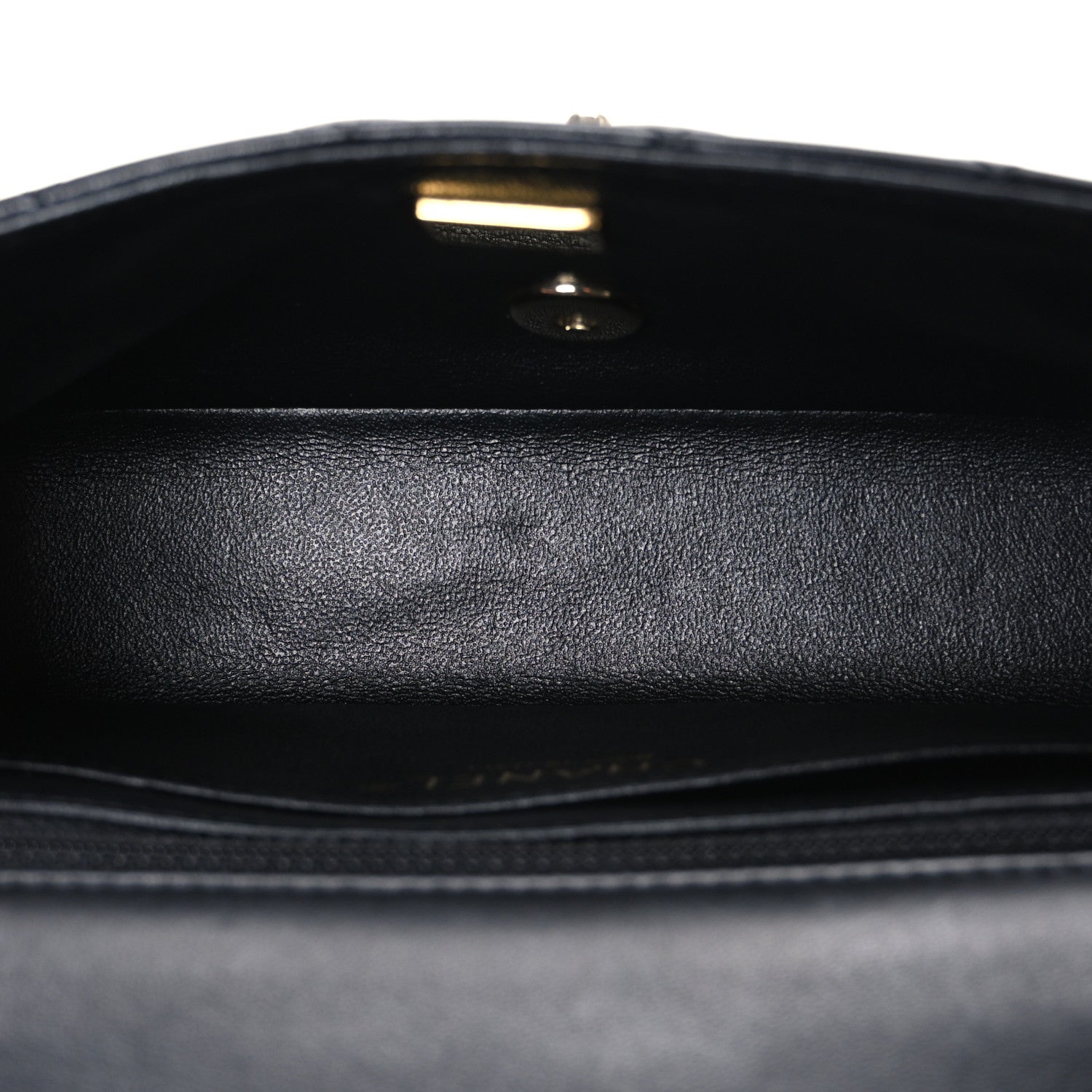 Chanel Lambskin Quilted Mini Rectangular Flap Black 5 of 10